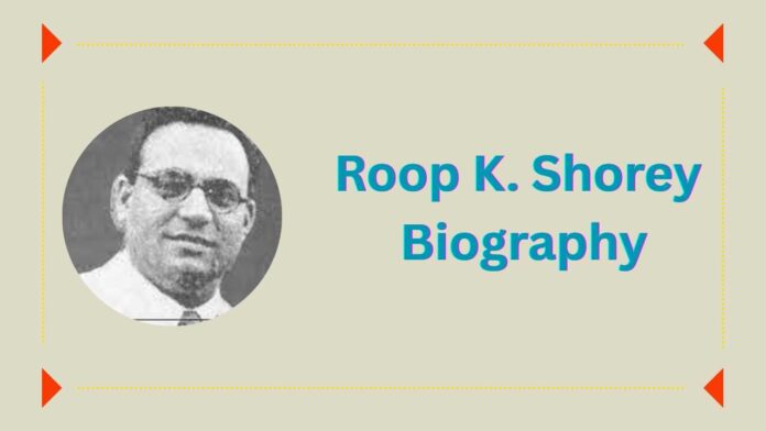 Roop K. Shorey