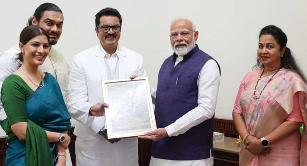 Nicholai Sachdev Inviting Prime Minisiter In His Wedding Reception