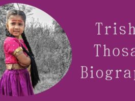 Trisha Thosar Biography